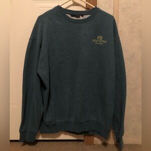 Quiet Storm Men's Blue Crewneck Sweater